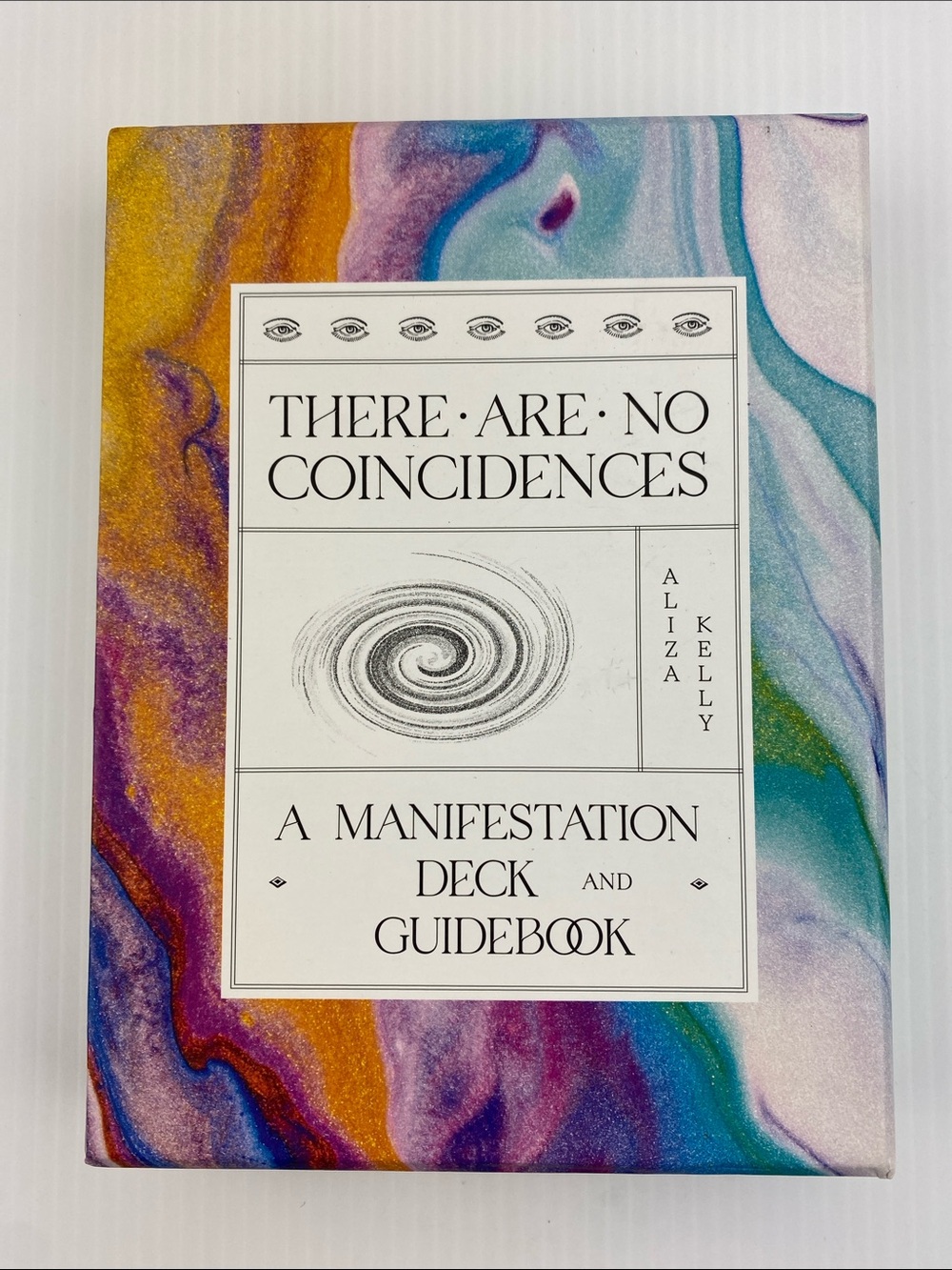 There Are No Coincidences Manifestation Deck and Guidebook Kelly Aliza Like New